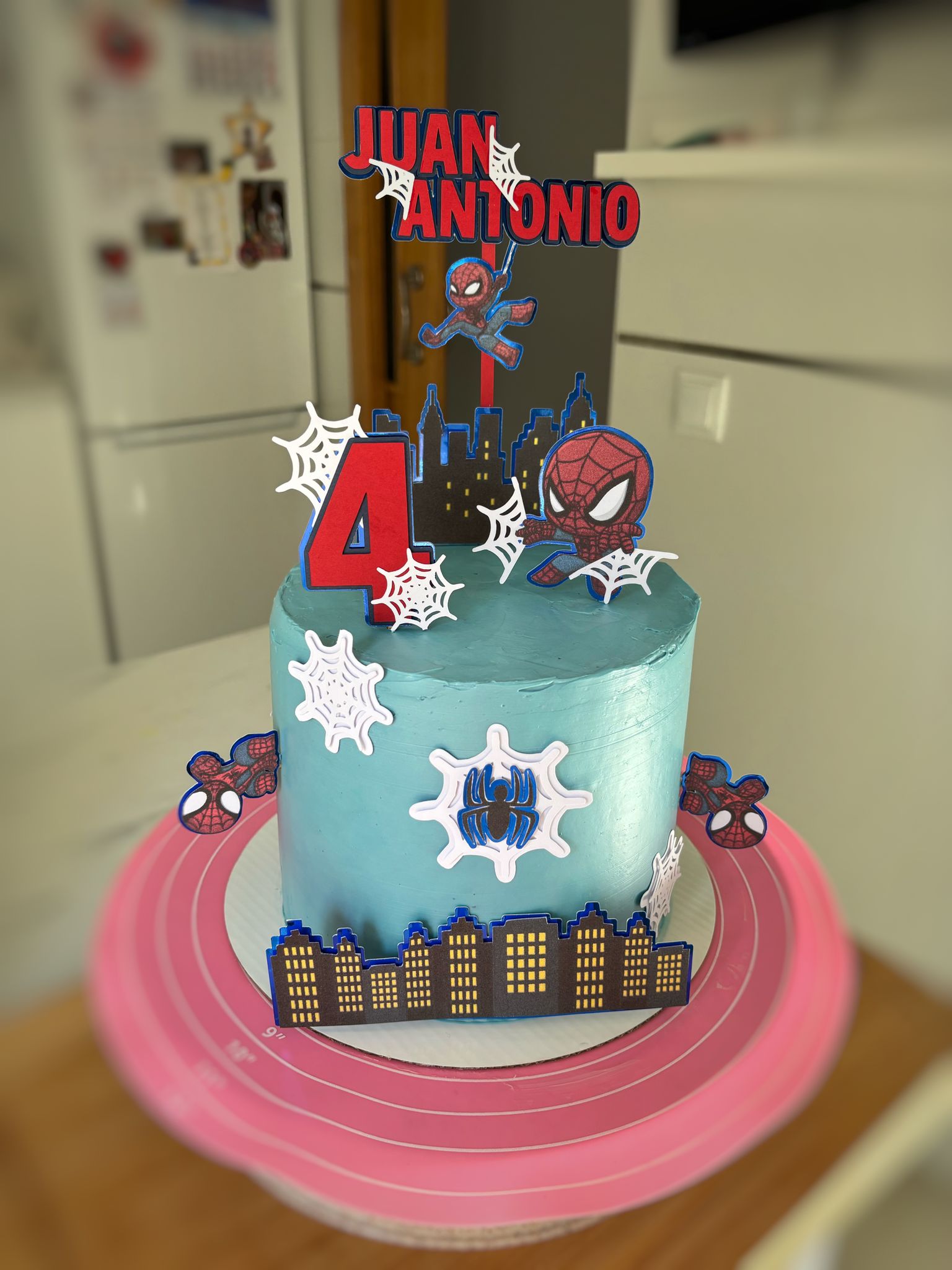 Tarta Spiderman